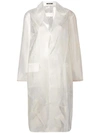 MAISON MARGIELA transparent raincoat