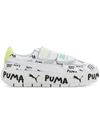 PUMA LOW TOP LEATHER TRAINERS