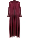 STELLA MCCARTNEY OVERSIZED SHEER DRESS