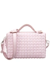 TOD'S GOMMINO MINI STUDDED LEATHER SATCHEL