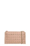 RED VALENTINO FLOWER PUZZLE CLUTCH BAG,10665082
