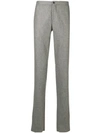 INCOTEX PLAIN STRAIGHT TROUSERS