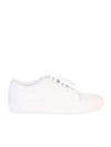 ACNE STUDIOS WHITE LACE UP SNEAKERS,10665345