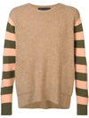 THE ELDER STATESMAN THE ELDER STATESMAN CASHMERE FAST OCEAN JUMPER - BROWN