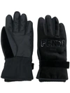 FENDI winter logo gloves