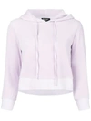 JUICY COUTURE SWAROVSKI PERSONALISABLE VELOUR HOODED PULLOVER