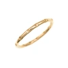 FEATHER+STONE Gold Bamboo Ring