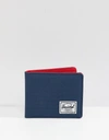 HERSCHEL SUPPLY CO ROY CARD WALLET WITH RFID - NAVY,10363-00018-OS