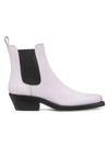 CALVIN KLEIN 205W39NYC Western Claire Leather Chelsea Boots