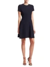 THEORY Modern Seamed Fit-and-flare Dress