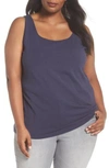 Nic + Zoe Perfect Scoop Tank In Blueprint