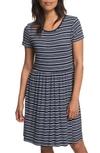 ROXY FAME FOR GLORY STRIPE T-SHIRT DRESS,ERJKD03206