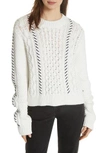 LA LIGNE Cotton Fisherman Sweater,LLC21103