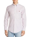 BROOKS BROTHERS REGENT NON-IRON STRIPED SLIM FIT BUTTON-DOWN SHIRT,100109601