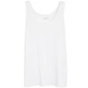 EILEEN FISHER WHITE SLUBBED LINEN TANK,2895115