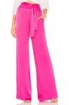 LOVERS & FRIENDS LOVERS + FRIENDS ARIANA PANT IN PINK.,LOVF-WP170