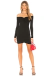 BY THE WAY. Lucie Ruched Side Long Sleeve Dress,BTWR-WD621
