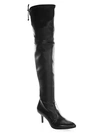 STUART WEITZMAN Tie Model Leather Over-the-Knee Boots,0400097461747