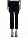 SAINT LAURENT CROPPED BOOTCUT JEAN,10664945