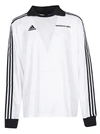 Gosha Rubchinskiy White Adidas Originals Edition Jersey T-shirt In Bianco