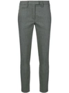 DONDUP SLIM CROPPED TROUSERS