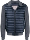 HERNO HERNO QUILTED GILET - BLUE
