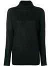 HEMISPHERE HEMISPHERE TURTLENECK jumper - BLACK