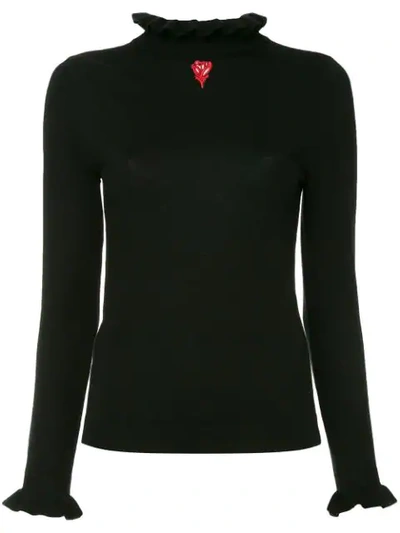 Shrimps Robin Jumper In Black