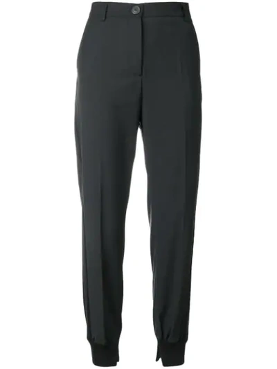 Semicouture Andrew Trousers In Black