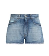 ALEXA CHUNG Classic Denim Shorts,2231005096395881827