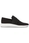 VINCE ASTON STRETCH-KNIT SLIP-ON SNEAKERS