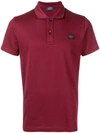 PAUL & SHARK PAUL & SHARK LOGO PATCH POLO SHIRT - RED