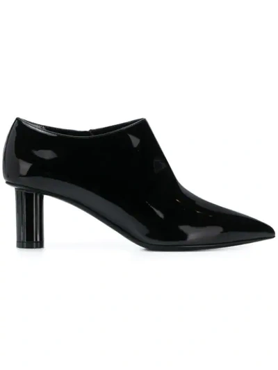 Ferragamo Salvatore  Pointed Toe Ankle Boots - 黑色 In Black