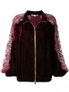 STELLA MCCARTNEY LACE PANEL TRACK JACKET