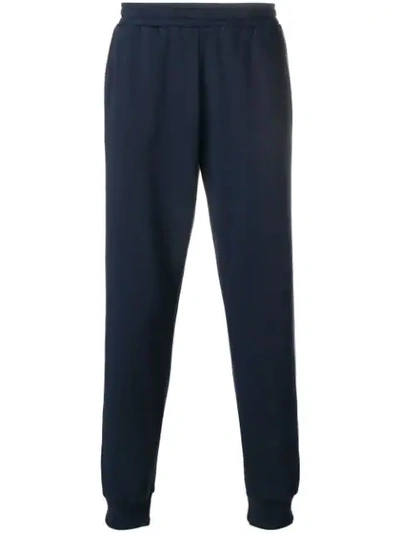 Ron Dorff Piping Detail Lounge Trousers In Blue