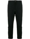 ANN DEMEULEMEESTER CROPPED TROUSERS