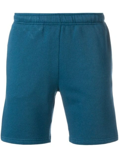 Ron Dorff Piping Detail Jogging Shorts In Blue