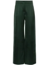 PETER PILOTTO FLARED SATIN TROUSERS