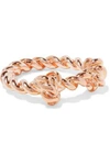 AURELIE BIDERMANN AURÉLIE BIDERMANN WOMAN PALAZZO RING ROSE GOLD,3074457345619214606