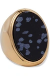 BEN-AMUN BEN-AMUN WOMAN GOLD-TONE STONE RING GOLD,3074457345619198711