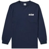 ALLTIMERS ALLTIMERS LONG SLEEVE LATE TEE,18SP01A0209-NVY3