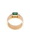 AZLEE emerald ring,R464G18