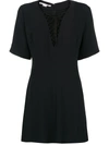 STELLA MCCARTNEY LACE-UP MINI DRESS