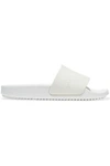 RICK OWENS DRKSHDW WOMAN RUBBER SLIDES WHITE,US 1050808990837