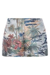 VALENTINO JACQUARD SHORTS,3074457345618783393