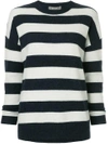 JAC + JACK JAC+ JACK PATERSON STRIPE SWEATER - BLUE