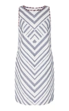 PAULE KA COTTON PIQUE SHIFT DRESS,119R99