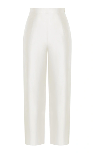 Rasario Cropped Dress Pants In White