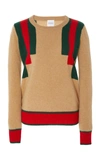 MADELEINE THOMPSON SONCION LONG SLEEVE CASHMERE SWEATER,T18