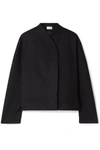 THE ROW MOONA COTTON AND WOOL-BLEND JACKET